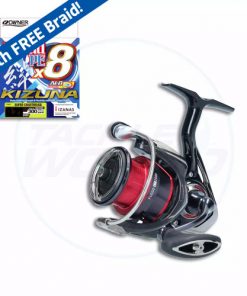 Daiwa 20 Fuego LT 6000-H Spinning Reel With Free Braid