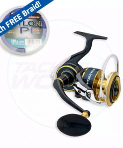 Spinning Reels Daiwa Saltiga 20 Spinning Reel 18000-P With FREE Braid