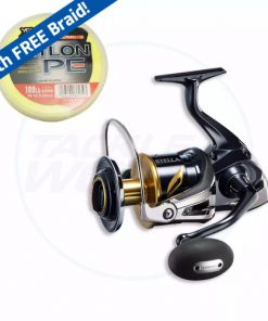 Spinning Reels Shimano Stella SW 2020 18000HG With FREE Braid
