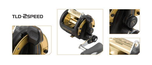 Specials Shimano TLD 50A 2-Speed Overhead Game Reel - Image 2